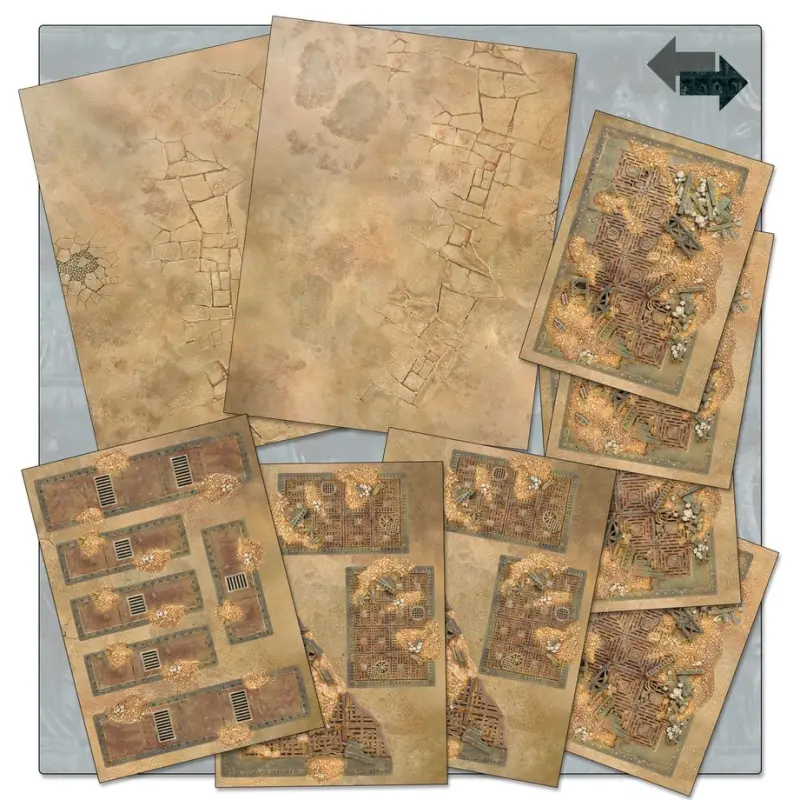 Set battlezone combat patrol battlezone terrain, warhammer 40k, games workshop, model 73-401